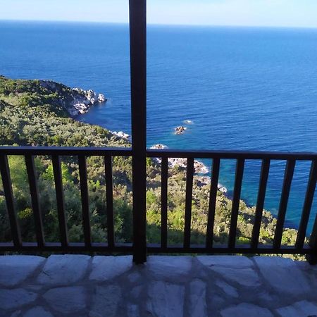 Triple Studio Room With The Most Beatifull View In Mylopotamos Tsagarada Exterior photo
